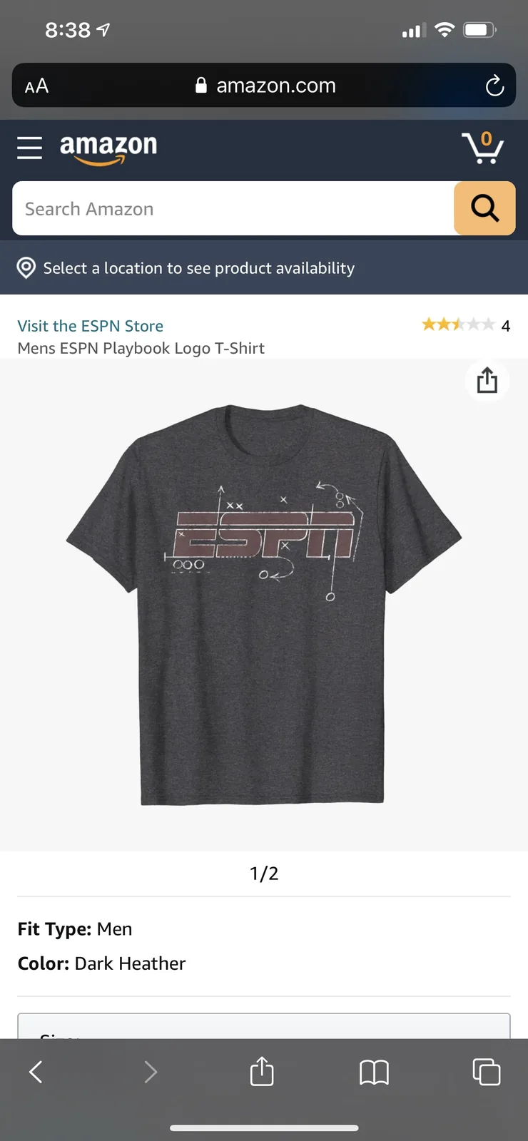 ESPN Amazon Shop